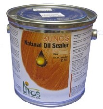 Kunos Natural Oil Sealer Clear 2.5ltr